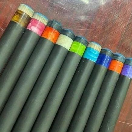 Juma Dragon Ferrule Wood Carbon Shaft Billiard Mezz Predator Cuetec