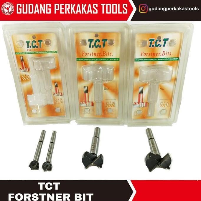 TCT Forstner bit / hole saw kayu 75mm BULL