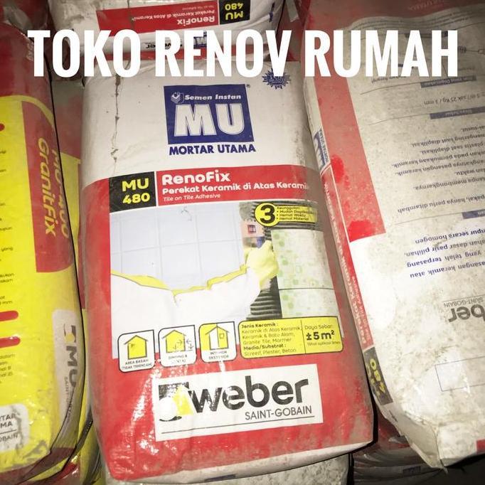 Mu keramik/ sement pasang keramik/ mu granit/ mu 480