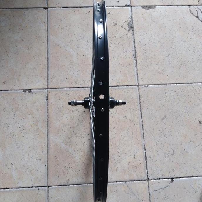 velg/rims sepeda wheelset 26 MTB genio alloy hitam 36H
