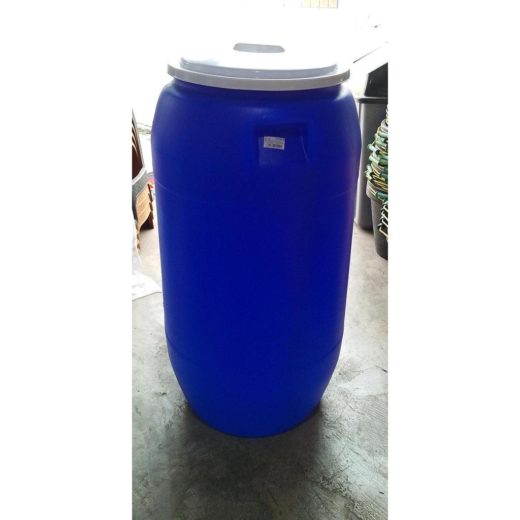 VIRALL TONG AIR BESAR 90 LITER BIRU / TONG AIR TUTUP PLASTIK GREEN LEAF 90 LITER TEBAL DAN KUAT / TO