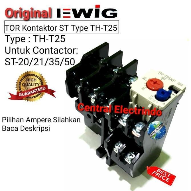 Murah Thermal Overload Tht-25 Ewig.