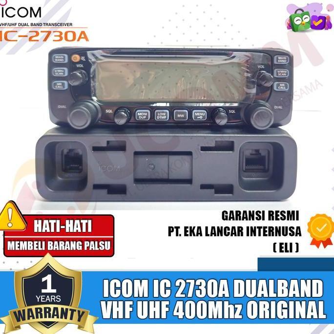 Promo Icom Ic 2730A Radio Rig Dualband Icom Rig 2730A Original Garansi Resmi