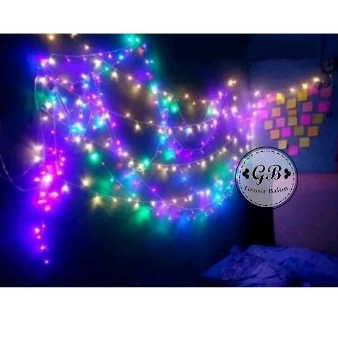 LAMPU TUMBLR / LAMPU TUMBLR 10 METER / LAMPU NATAL LED / LAMPU TUMBLR DEKORASI / LAMPU TUMBLR