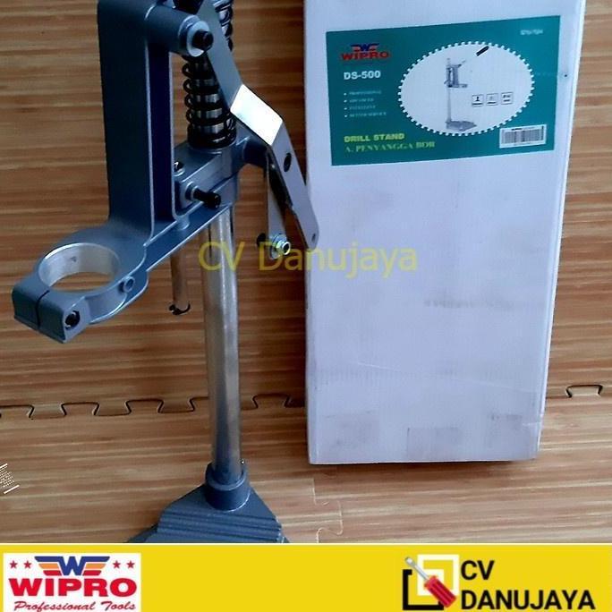 Dudukan Bor Drill Stand Alat Penyanggah Stang Bor Wipro DS500