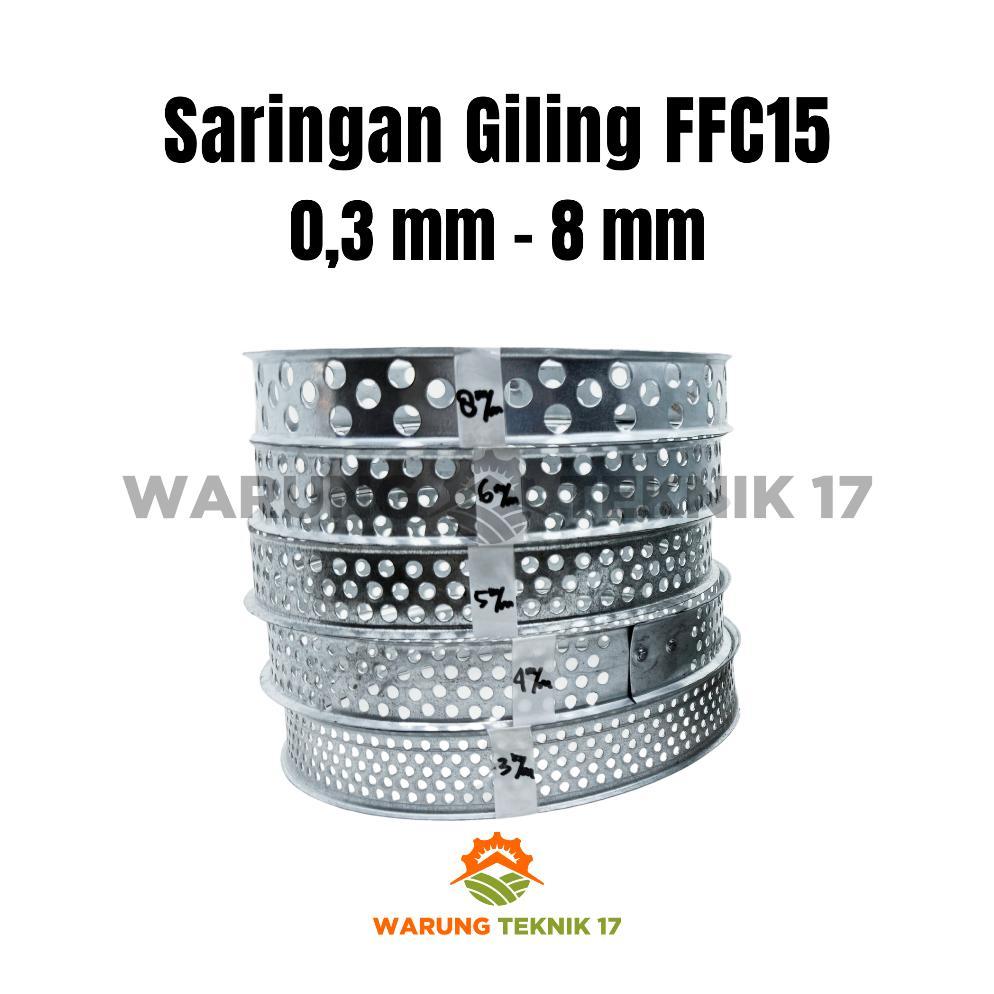 Bisa Cod Saringan Giling Penepung Diskmill Ffc15 Ukuran 0,3 Mm - 8 Mm Giling Kopi Beras Jagung Ffc 1