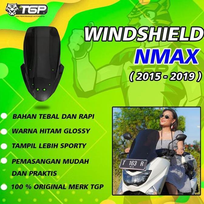 Accesories Nmax / Variasi Nmax / Wind shield nmax /Visor TGP