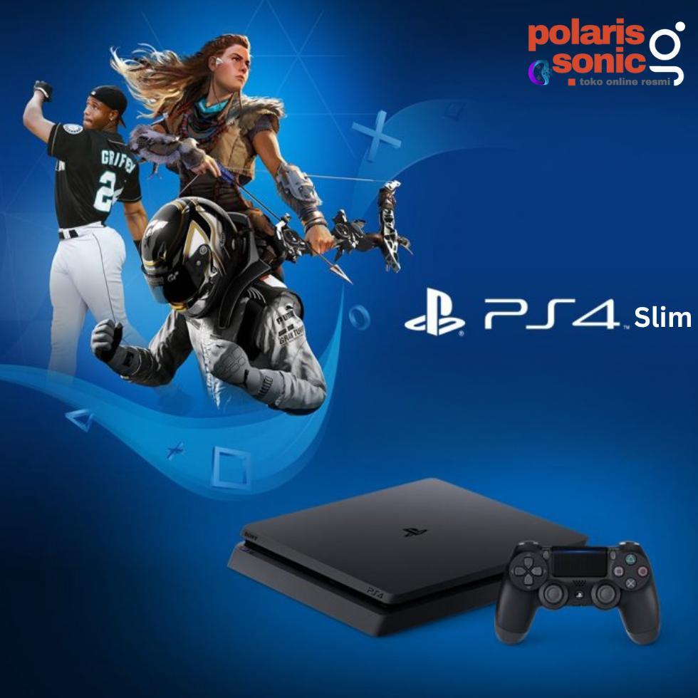 Sony PS4 Slim 500GB Baru Original Firmware