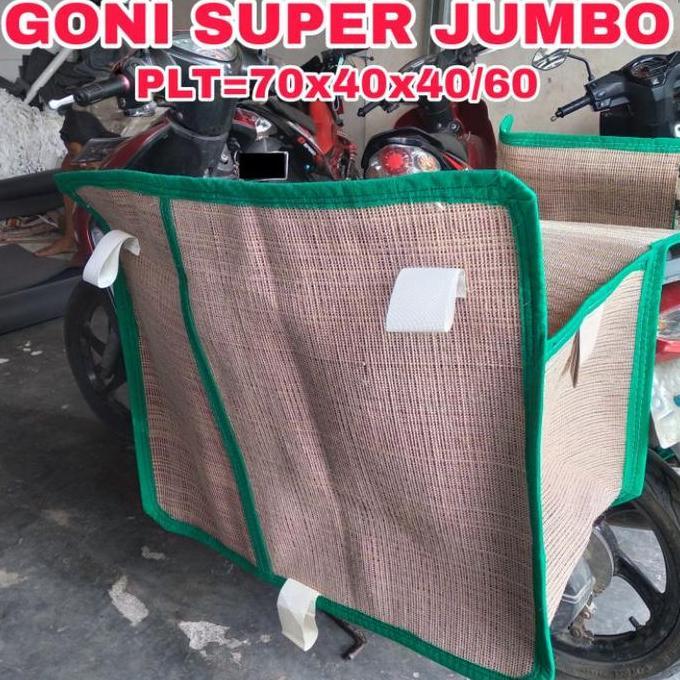 BRONJONG MOTOR / KERANJANG MOTOR TAS OBROK TAS POS TAS KURIR TAS CATERING TAS KANDEK TAS KAMBING KUR