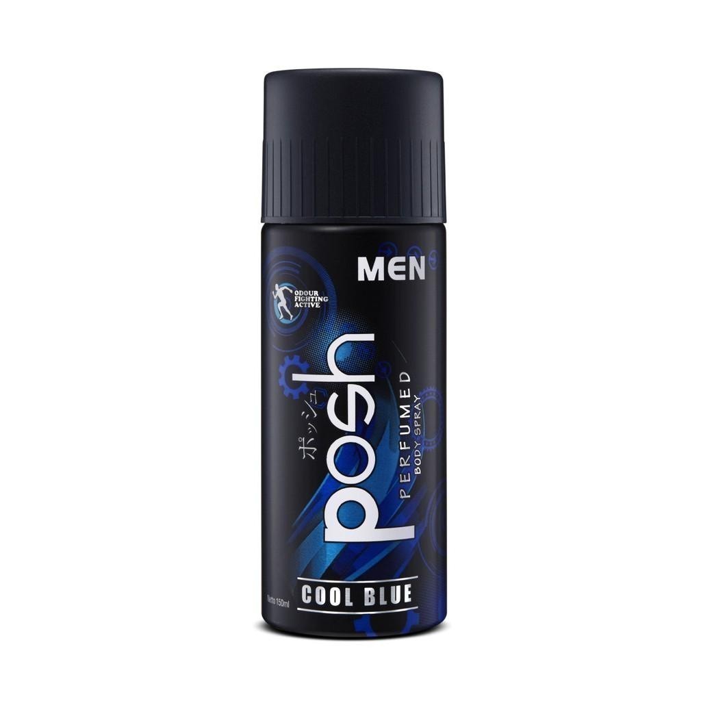 Posh Spray Cologne Men Cool Blue Botol 150 ml x2 - Gambar 3