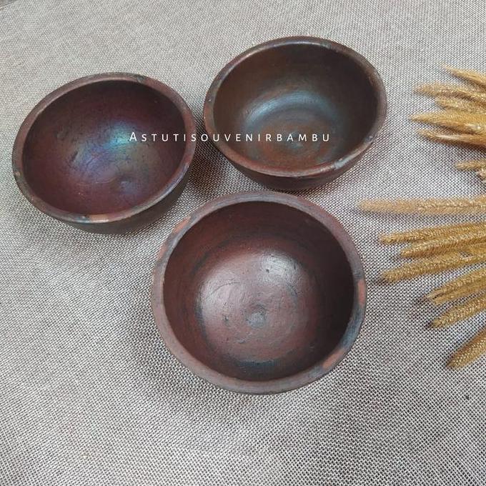 MANGKUK TANAH LIAT / mangkuk gerabah / mangkuk murah / kerajinan tanah