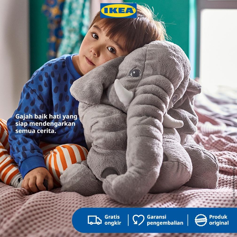 Ikea Jattestor Boneka Gajah 60 Cm