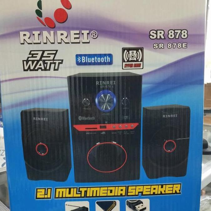 Speaker multimedia rinrei SR 878 E Bluetooth/speaker Bluetooth rinrei Terlaris