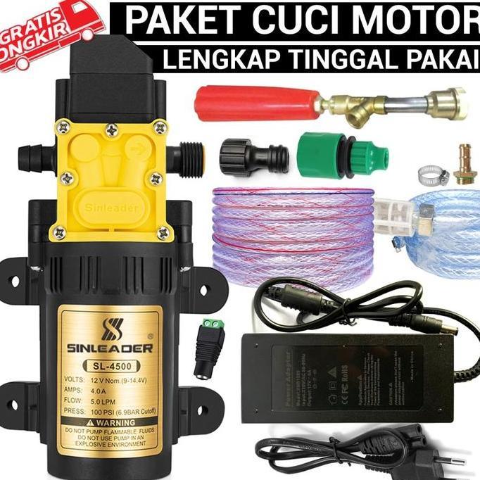 Alat Cuci Motor Dan Mobil Hemat Listrik 60W