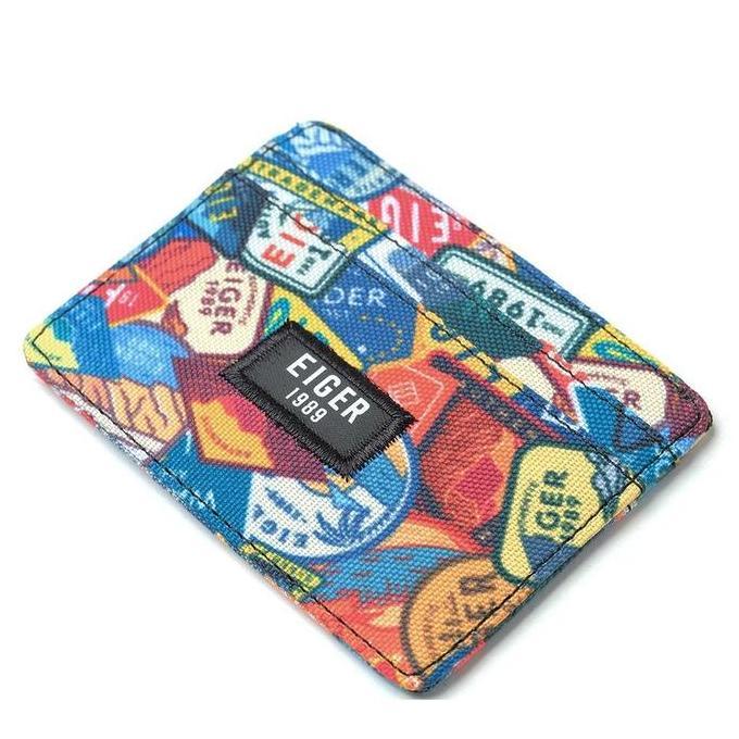Vaharasalim - EIGER Flecken Card Wallet Dompet Kartu Outdoor Pria Wanita, Kompak dan Tahan Lama