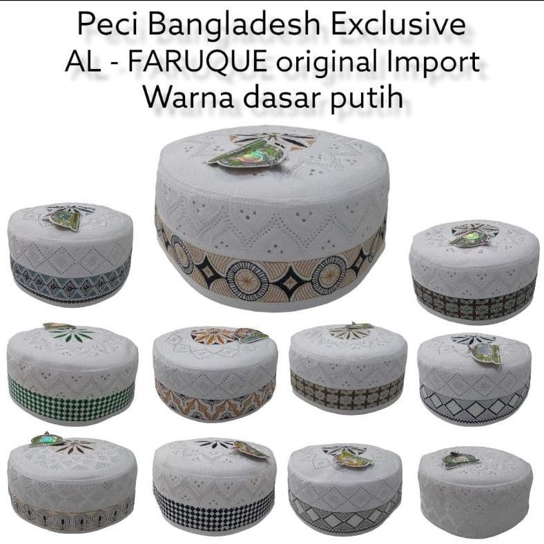 Bangladesh Exclusive Al-Faruque Original Peci Sultan