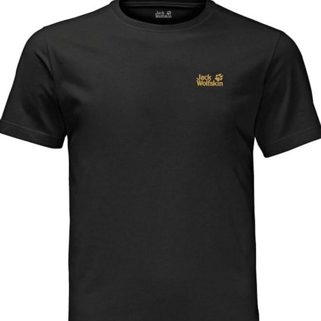 Kaos Outdoor Jack Wolfskin Men's Organic Cotton Essential Tee Original murah