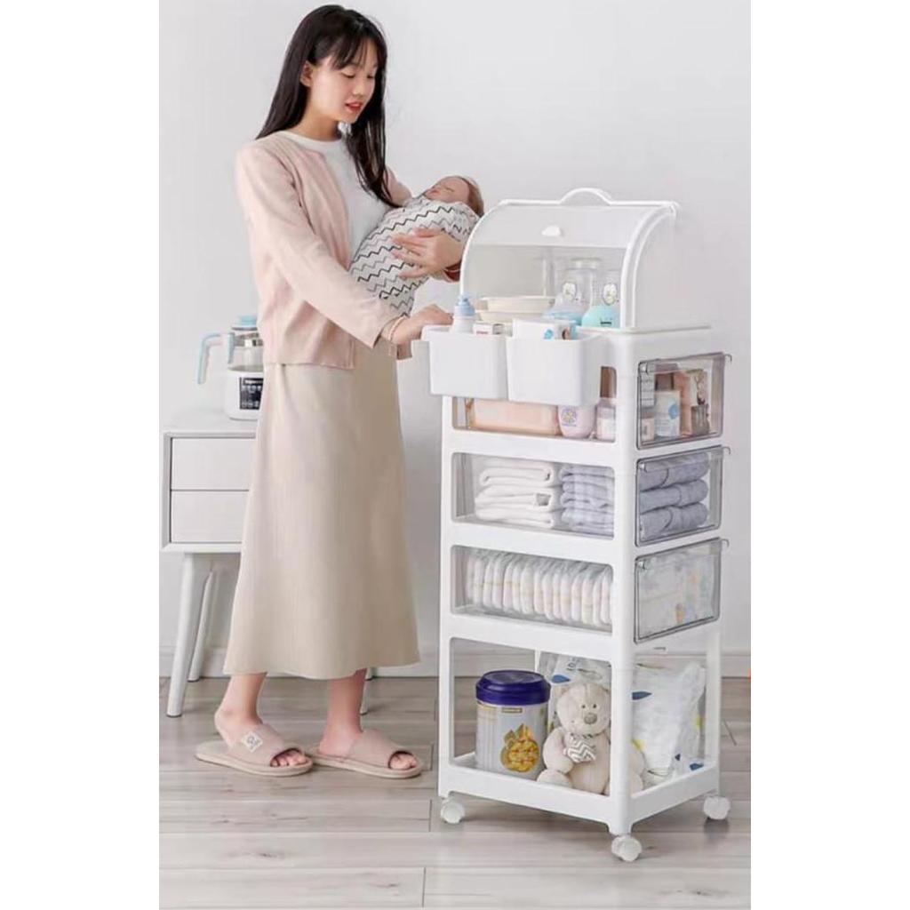 RAK SUSUN PENYIMPANAN BABY STUFF ,ORGANIZER LEMARI PERLENGKAPAN BAYI