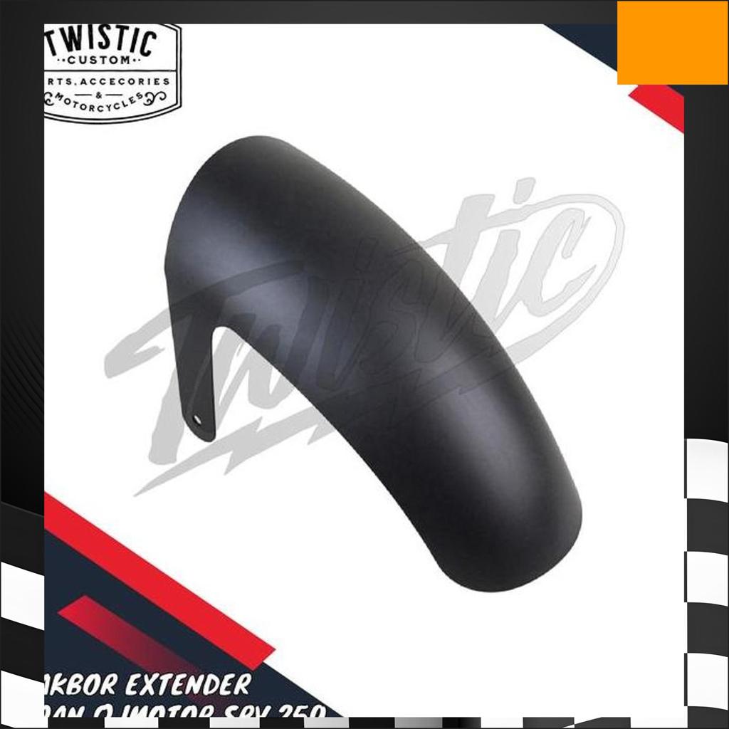 Fender Spakbor Extender Depan Extension Anti Nyiprat Motor Qjmotor Qj Motor Srv 250 Srv250