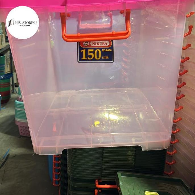 container box 150 liter roda nikura box usa / kontainer CB 150 / 150 liter