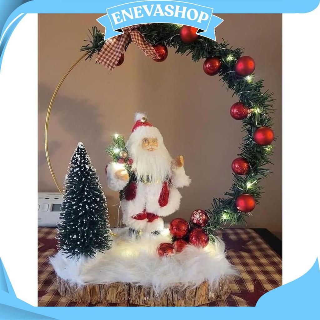 Pohon Natal Mini / Miniatur Pohon Natal Kecil / Snow Powder Christmas / Mini Christmas Tree Ukuran 8