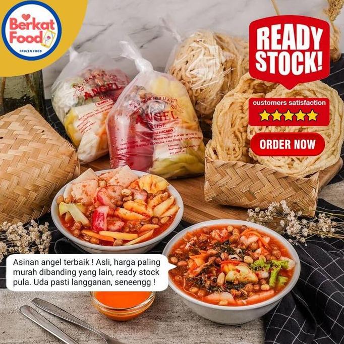 Ready ASINAN BUAH ASINAN SAYUR ANGEL ROSE BOGOR - READY STOCK KELAPA GADING