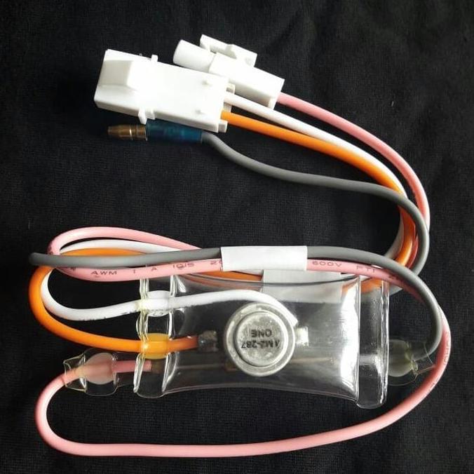 defrost, fius bimetal kulkas thosiba 2 pintu