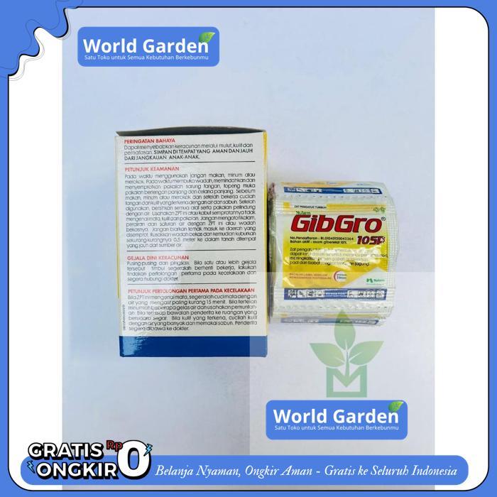 ZAT PENGATUR TUMBUH BUAH GIBGRO 1GRAM GRATIS ONGKIR