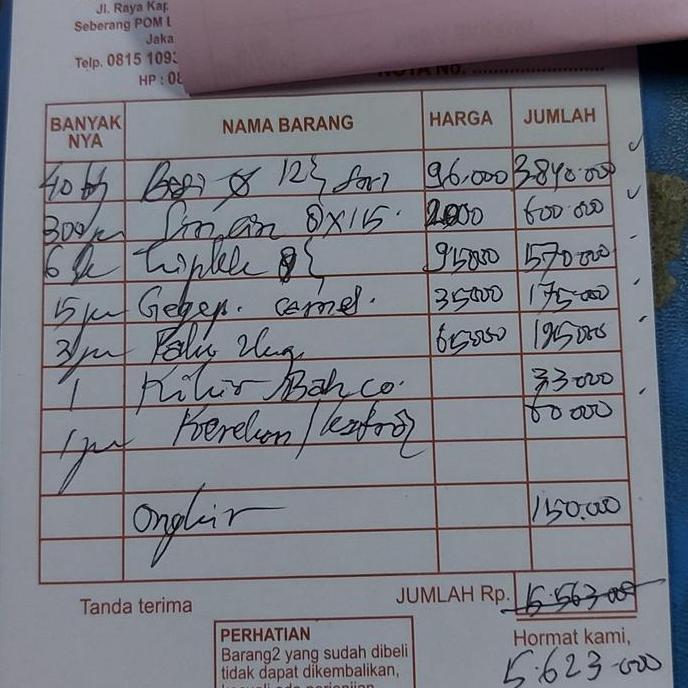 Promo Besi 13 Ulir Besi 8 Polos Cod