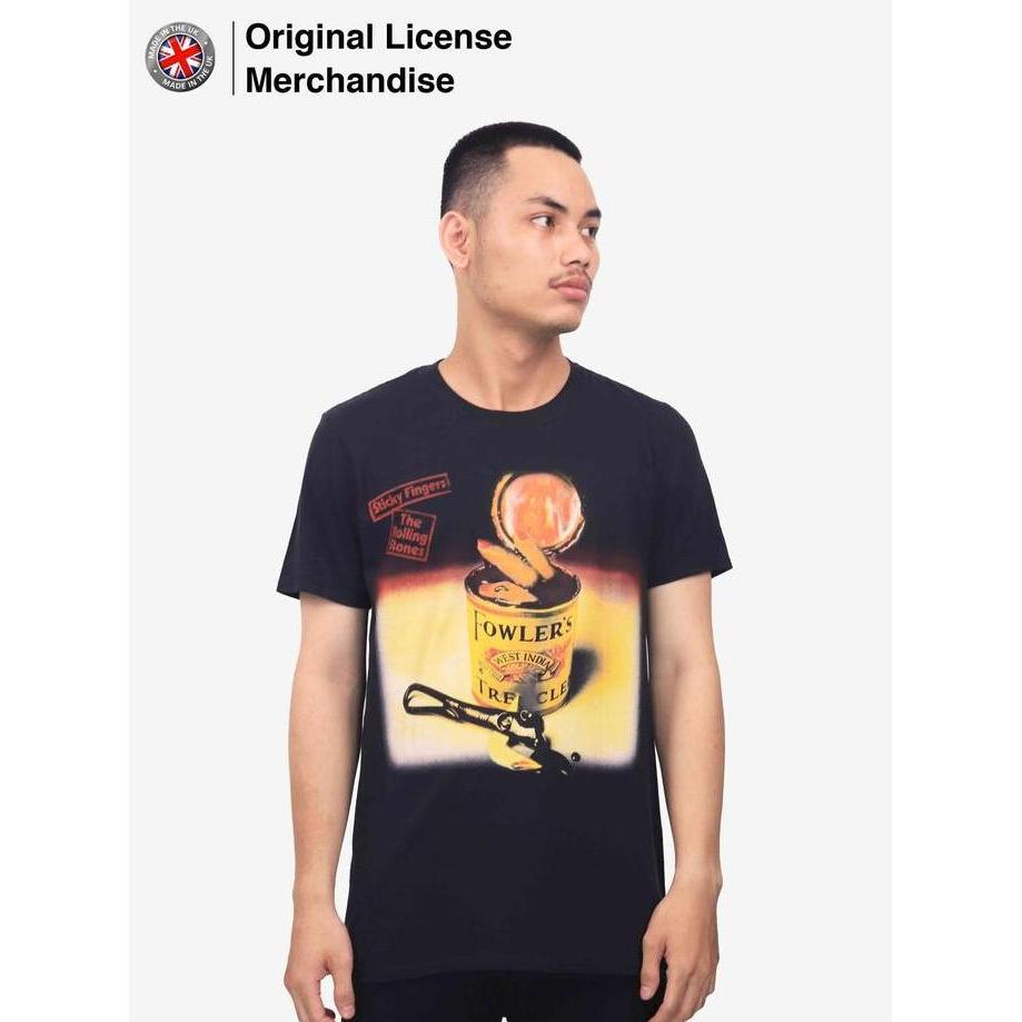 Baju Kaos Pria Wanita ROLLING STONES Sticky Fingers Treacle Original murah