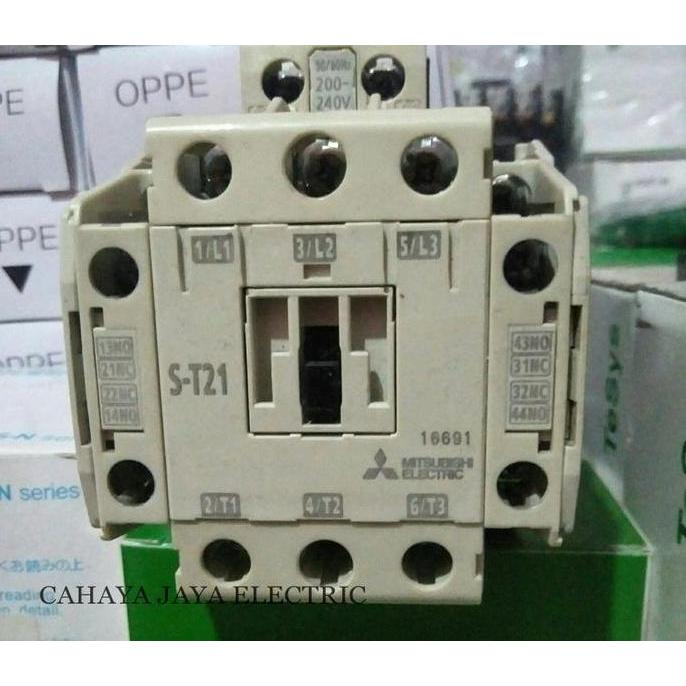 Promo Kontaktor Mitsubishi S-T21 3Phase 32A Diskon
