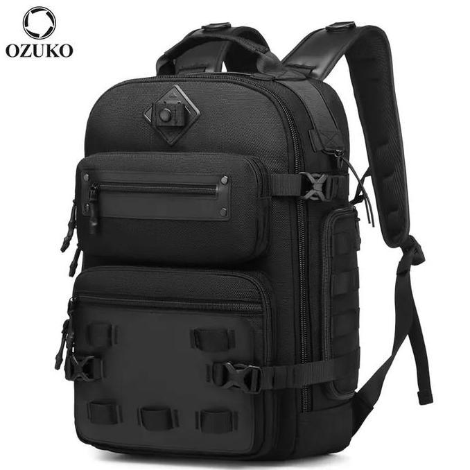 Remonasyah.Store - Ozuko Backpack #9601, Tas Laptop Ransel Pria Sekolah