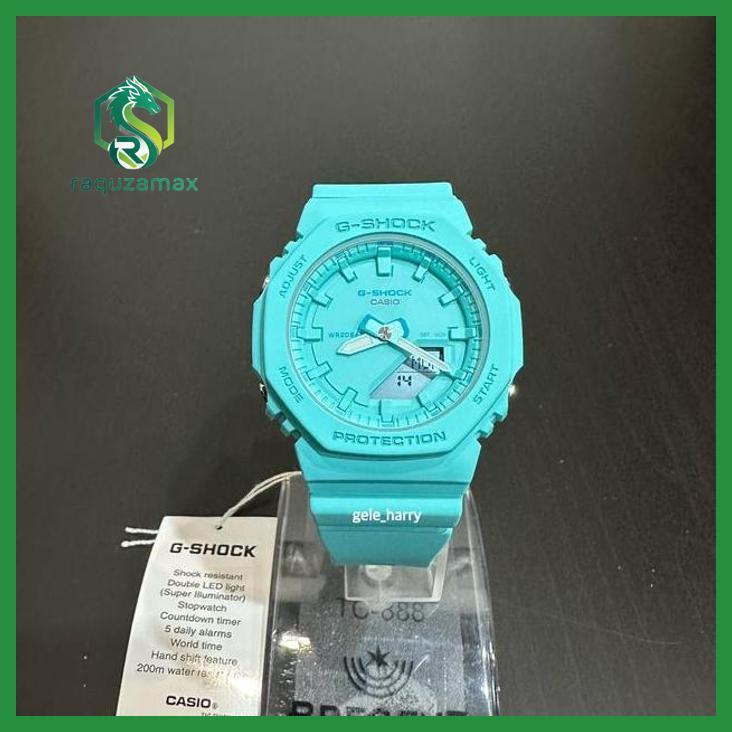 (ORIGINAL) CASIO GSHOCK MINI SMALL SIZE GMA P2100-2ADR / GMAP2100-2 JAM TANGAN PRIA WANITA KANTOR CA