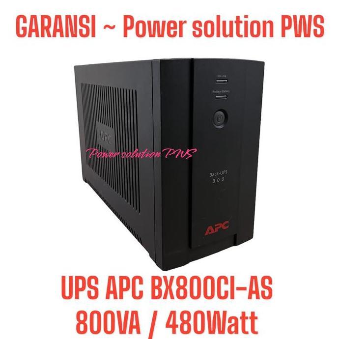 UPS APC BX800CI-AS BX 800 CI-AS Back UPS APC 800VA / 480Watt With Avr Surge protector