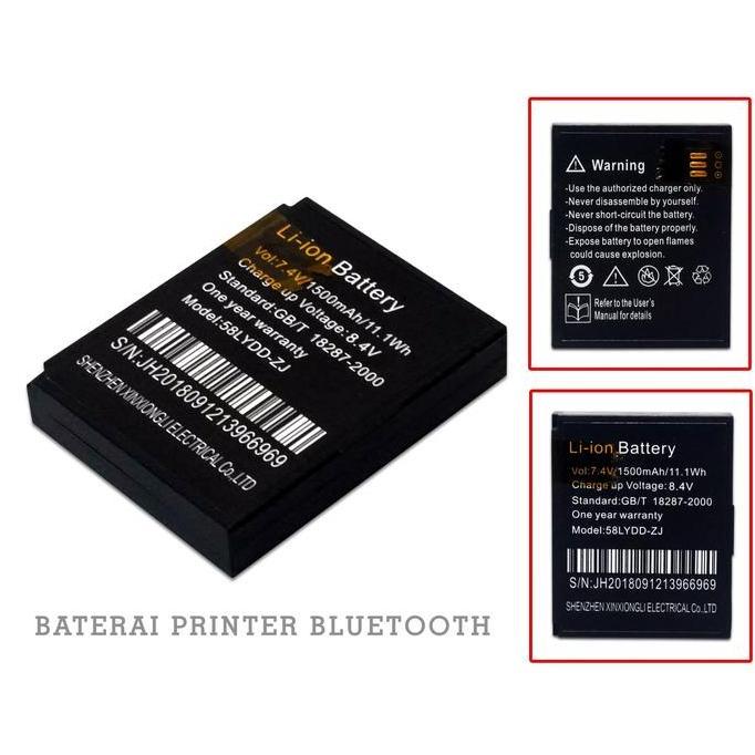 Baterai PRINTER BLuetooth