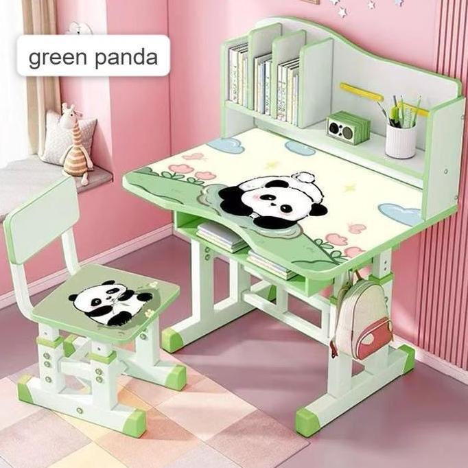 PROMO DISKON - Meja Belajar Anak Meja kursi anak Set Meja Meja Tulis Anak Set Meja Belajar + Kursi