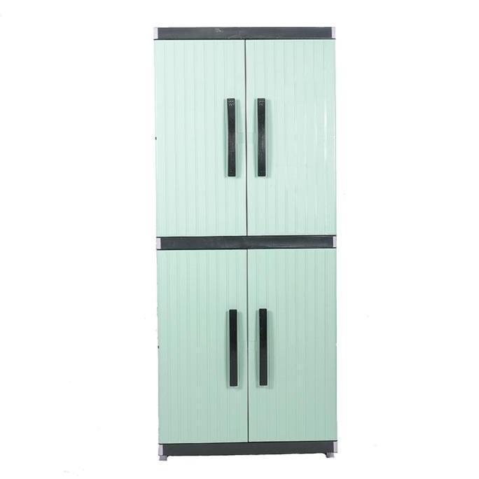 MIAMI ORLANDO PREMIUM LEMARI PLASTIK 2 PINTU JUMBO FULL RAK