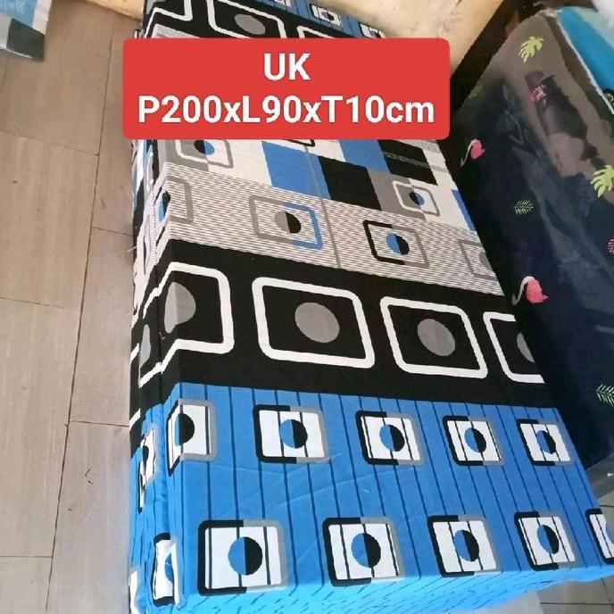 kasur busa premium uk. 200x90x10 cm untuk 1 orang dewasa furnitur kamar tidur busa empuk Matras Furn