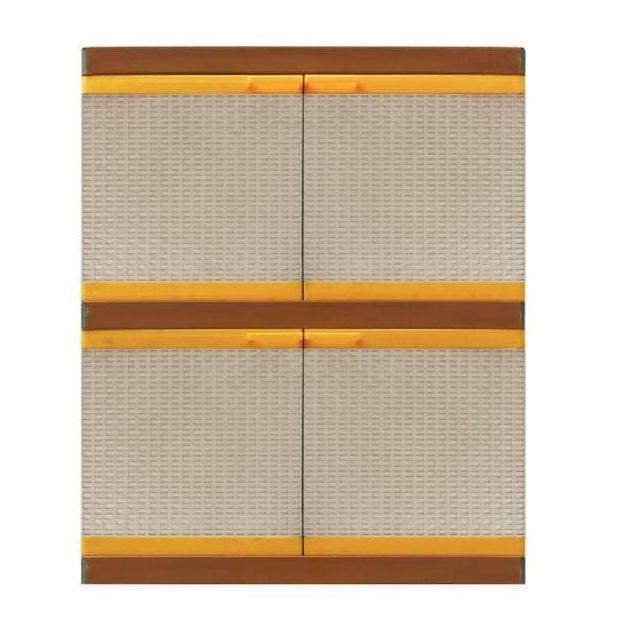 Lemari plastik/ lemari pakaian / lemari baju BESAR 2 susun