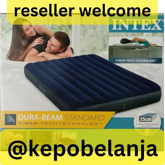 PROMO - ORI Kasur angin matras backpacker double besar jumbo intex 64759 murah