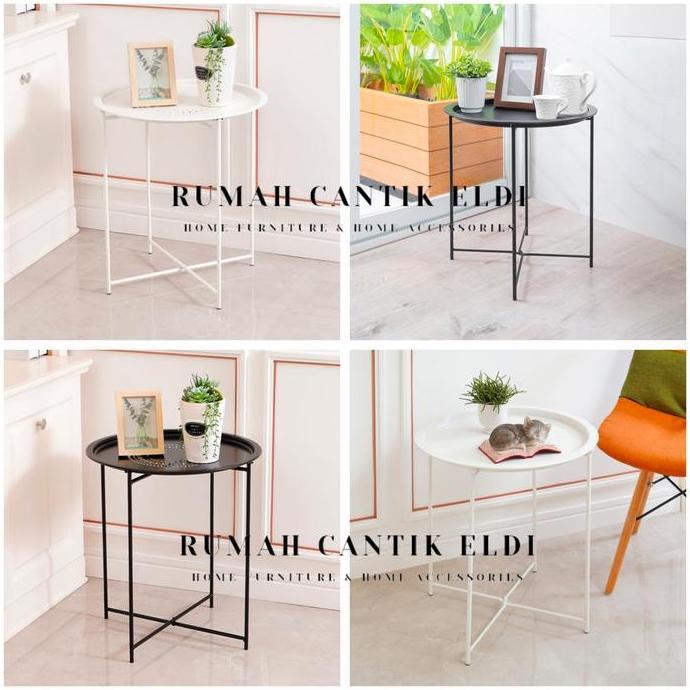 PROMO DISKON - MEJA LIPAT TERAS/MEJA TAMU/MEJA SUDUT/MEJA CAFE/SOFA/HELIOS/KOPI