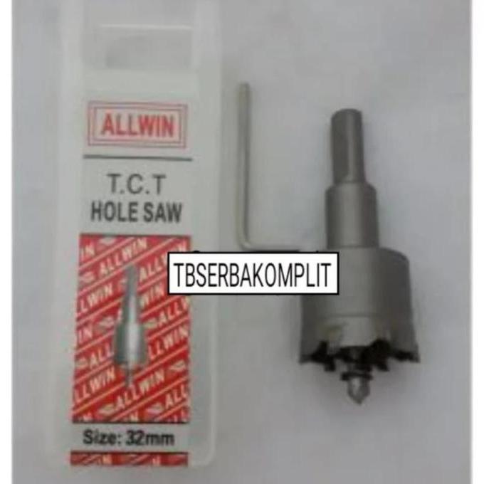 Mata bor Hole saw Stainless steel besi SS kayu TCT Allwin 75mm 75 mm
