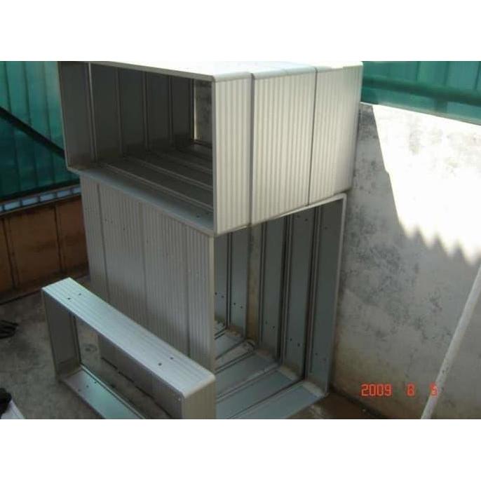 Neon Box 30x60 Aluminium