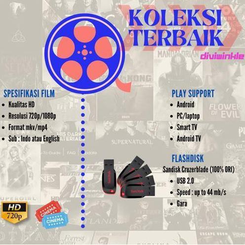 Serial GOSSIP GIRL Full Season Flashdisk FD USB Sandisk 32GB Ori