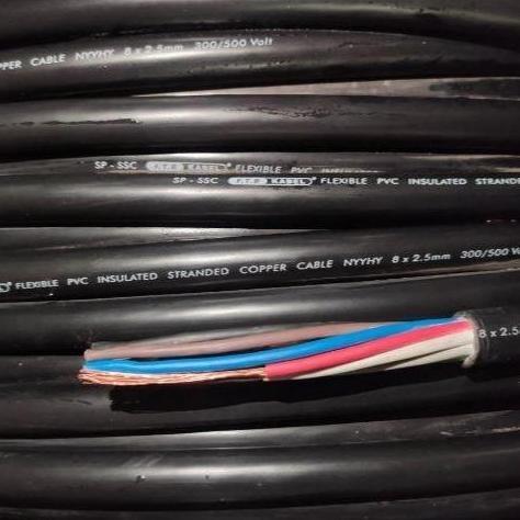 Promo Kontrol Kabel NYYHY 8x2.5 NYYHY 8x2,5 Meteran Bukan JEMBO Diskon