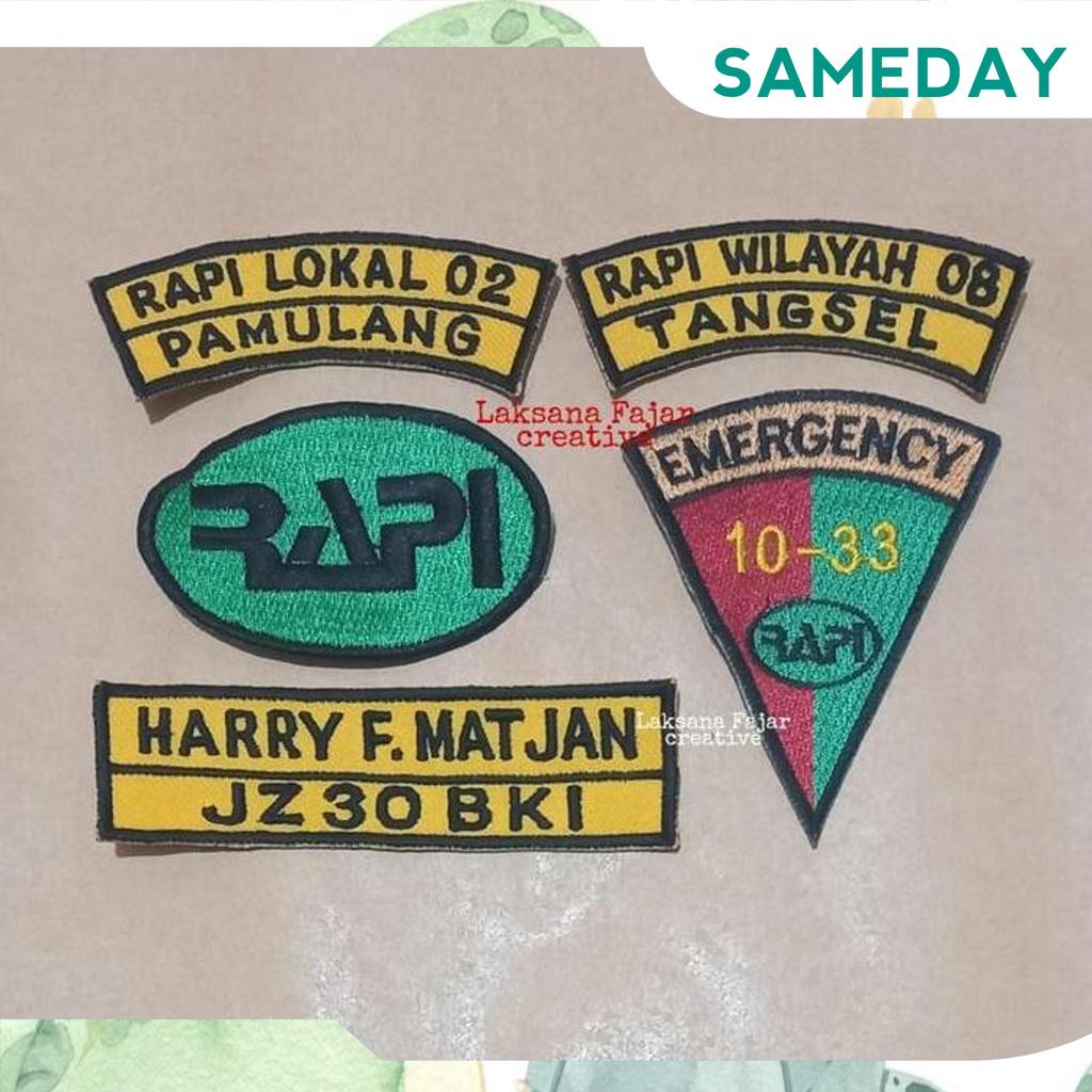 Atribut Rapi Satu Set Grab