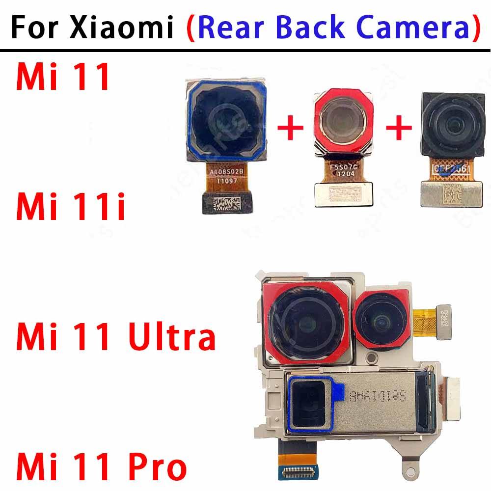 Kamera Belakang Untuk Xiaomi Mi 11 Ultra Pro 11i Mi11 Mi11i Mi11Pro Mi11Ultra Modul Kamera Tampilan