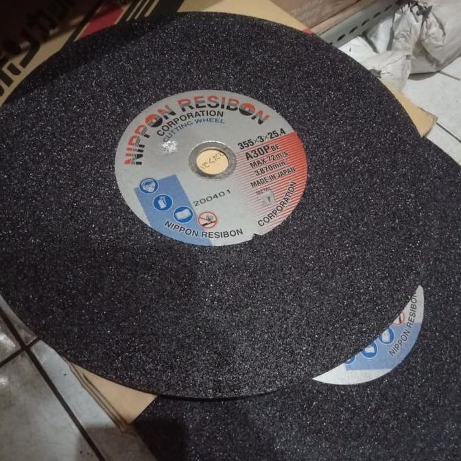 batu potong gerinda duduk 16"inch nipon resibon