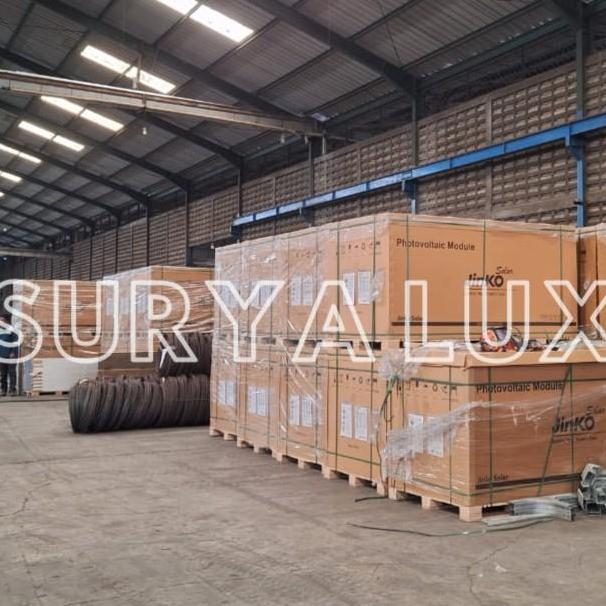 Jinko Solar Cell / Panel Surya 590WP SNI Mono Bukan Trina Longi