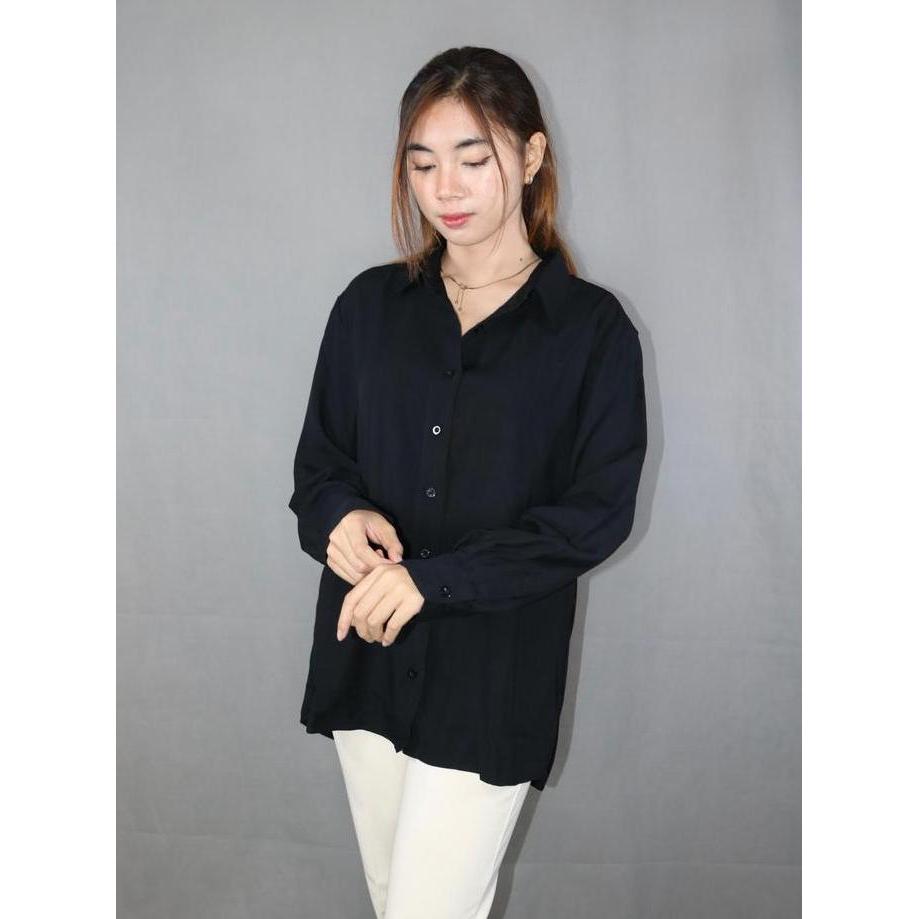 DS64 - Lilium Ait - Rania Shirt - Kemeja Slim Fit - Rayon Twill dan Katun Toyobo Fodu Premium